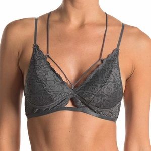 Wishlist X-back lace bralette
